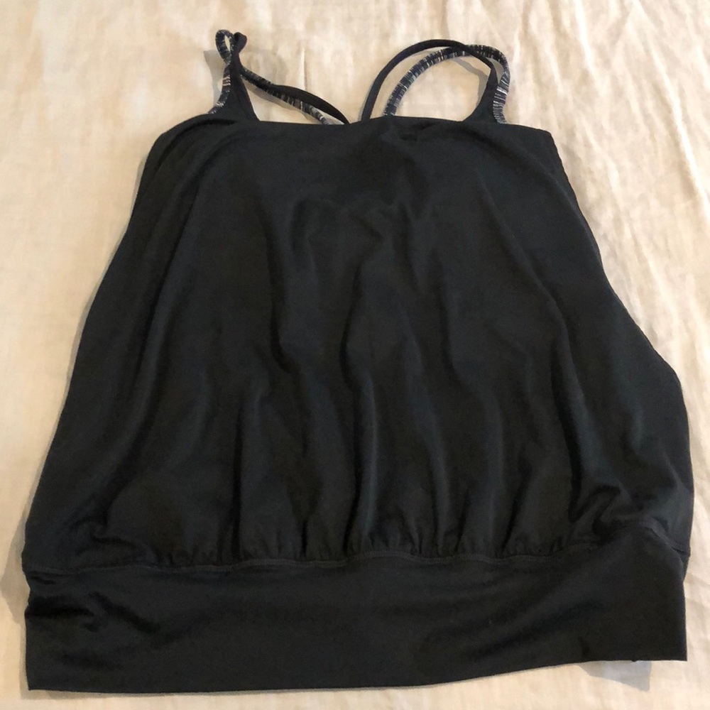 Zella workout shirt with built in sports bra